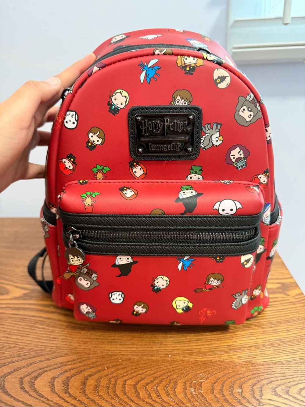 Loungefly Harry Potter Chibi Character Red Mini Backpack